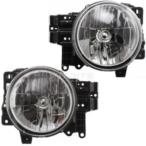 New Left and Right Head Lamp Lens And Housing Fits Toyota Fj Cruiser 2007-2014 - Picture 1 of 12