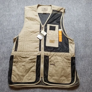 Game Winner Vest Mens XL 2XL Fowl Bird Tan Khaki Hunting Utility Vest Mesh - Picture 1 of 8