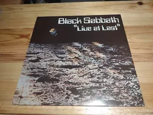 Black Sabbath - Live At Last - 12" Vinyl LP Record Album 1980 BS001 - Picture 1 of 6