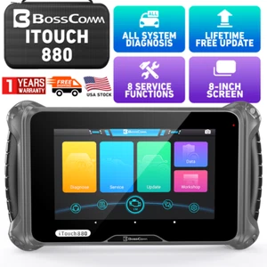 BOSSCOMM iTouch 880 OBD2 Scanner Diagnostic Tool For Gearbox Matching Service - Bild 1 von 18