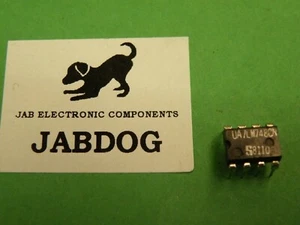 50 pezzi Signetics (Philips) LM748CN uA748CN 8 pin DIL DIP IC Op-Amp 44 g OwnB - Foto 1 di 5