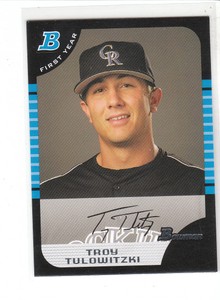 2005 Bowman Draft #105 Troy Tulowitzki FY RC