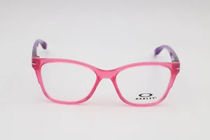 Oakley Whipback Polished Pink Square Oy8016-0347 Eyeglasses Frames 47-14-128 - Picture 1 of 7