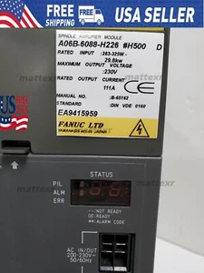 1PZ Nuovo FANUC A06B-6088-H226#H500 A06B6088H226#H500 IN SCATOLA - Foto 1 di 5