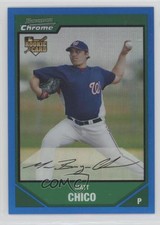 2007 Bowman Draft Chrome Blue Refractor /199 Matt Chico #BDP2 Rookie RC