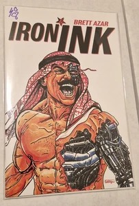 Iron Ink - Brett Azar Art Book (2025) - NYCC Exclusive Emobossed Foil - Bild 1 von 1