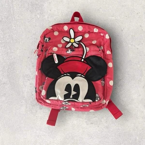 Cath Kidston Disney Minnie Mouse PINK & White Dots Kids Backpack Rucksack Bag - Picture 1 of 6