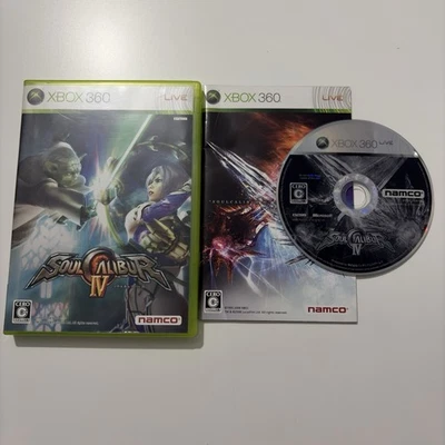 Soul Calibur IV Microsoft Xbox 360 Japanese Japan Import NTSC-J - Image 1 of 4