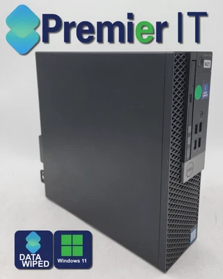 Dell Optiplex 3040 SFF Desktop PC - Intel Core i3-6100 - 4GB RAM + 240GB SSD - Image 1 of 4