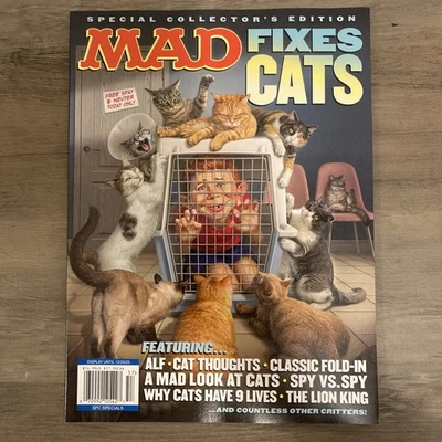 Mad Special Collector's Edition December 2025 Magazine Fixes Cats Classic Fold - Image 1 of 3