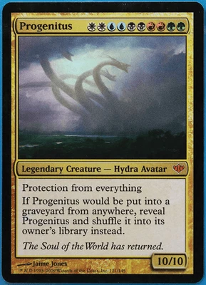 Progenitus FOIL Conflux PLD Mythic Rare CARD (501232) ABUGames - Image 1 of 2