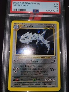 Steelix Neo Genesis 2000 PSA 7 Near Mint - Picture 1 of 5