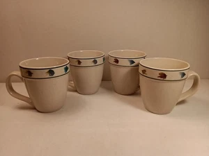 Regenbogenforelle Fliegenfischen Kaffeetassen Menge 4 Folkcraft Steinzeug Scotty Z Creme - Bild 1 von 15