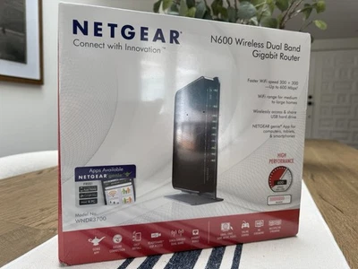 Netgear N600 300 Mbps 4-Port Gigabit Wireless N Router (WNDR3700) - Image 1 of 4