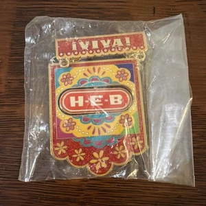 San Antonio HEB Fiesta Medaille Spinner Pinback - Bild 1 von 5