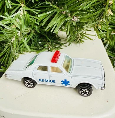 1/64 Scale 1970's Dodge Monaco Rescue Patrol Sheriff Police Car - Yatming 1031 - Image 1 of 4