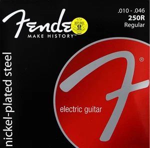 Paquete de 1 cuerda para guitarra eléctrica Fender juego regular 010-046 acero niquelado - Imagen 1 de 7
