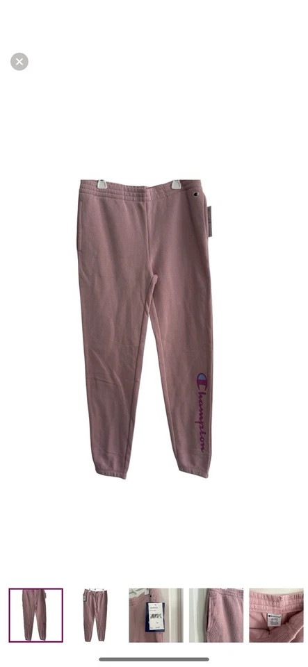 NUEVO CON ETIQUETAS - Pantalones de chándal Champion Girls, color lila dulce, talla XL (16) Foto 1 de 4