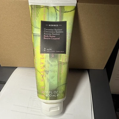 Manteca corporal Korres PEPINO BAMBÚ, 13,53 fl oz JUMBO Foto 1 de 4