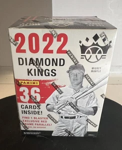 2022 Diamond Kings MLB Baseball Factory Sealed Blaster Box 36 Cards - Picture 1 of 1