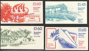 FS1 to FS4 £1.60 folded counter booklets. Each sold separately. - Picture 1 of 11