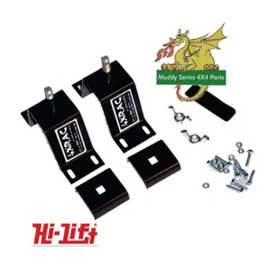 4xRac Hi Lift Jack Land Rover  Jeep 4x4 Farm Jack Mount Bracket Kit GHL2 - Picture 1 of 2