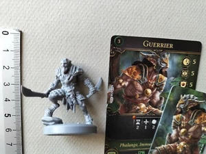 GUERRIER MINIATURE+CARTE FRANCAIS/NOVA AETAS RENAISSANCE G187 - Imagen 1 de 1