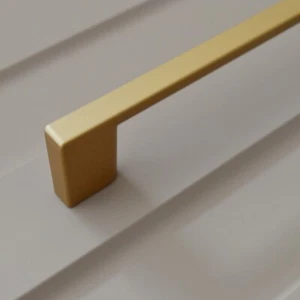 Elegant Möbelgriffe Küchengriff Matt Gold Metall, Modern Farbe BA 192 mm - Picture 1 of 5