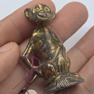 Metal Monkey Figurine Made In Germany - Picture 1 of 9