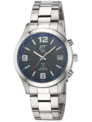 ETT ECO TECH TIME Funk-Solar Herren-Armbanduhr Gobi Blau EGS-11485-32M - Bild 1 von 4