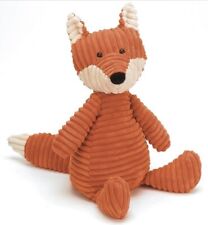 Jellycat Cordy Roy Fox Orange Cream Corduroy Medium 17” Teddy Soft Plush Toy