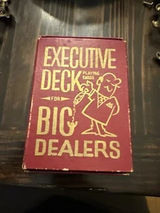 Executive Deck Playing Cards for Big Dealers Jumbo Oversize 5” x 7” - Picture 1 of 12
