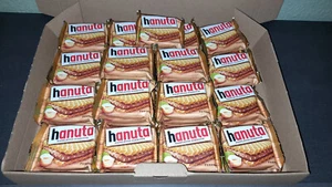 50 Hanuta Schnitten - Ferrero Schokoriegel, MHD 11-2025 - Bild 1 von 1