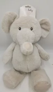 Kelly Baby~ 20'' Cuddle Baby Grey Elephant W/Rattle ~ Baby Toy - Picture 1 of 1