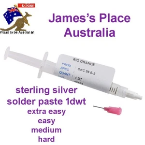 Solder paste - 925 sterling silver. - Picture 1 of 10