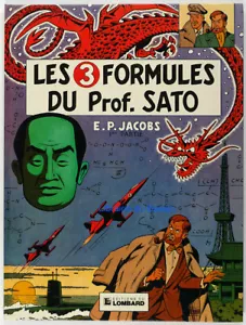 Les 3 formules du Professeur Sato 1ère partie Mortimer à Tokyo E. P. Jacobs 1982 - Imagen 1 de 3