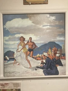 Coca Cola Canvas Painting Advertisement - Picture 1 of 12