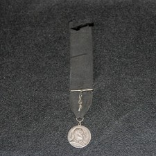 STERLING SILVER US STEEL CORPORATION ELBERT HENRY GARY 25 YEARS OF SERVICE MEDAL