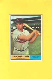1961 Topps #8 Dick Williams Athletics EX+ - Picture 1 of 2