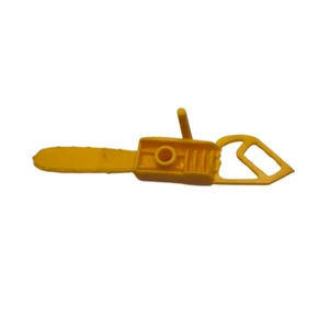 Big Jim Action Figure Rescue Rig yellow chainsaw part / accessory tool 245 - Picture 1 of 2