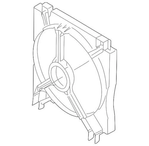 Cubierta genuina GM 1996-1998 Chevrolet Pontiac Cavalier Sunfire Base Z24 22647686 Foto 1 de 2
