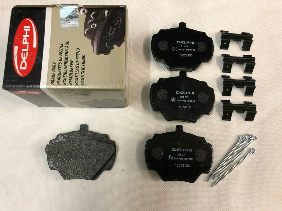 Land Rover Defender 90 Disco 1 Hinten Bremsbelagsatz & Zubehör Delphi SFP500190G - Bild 1 von 1