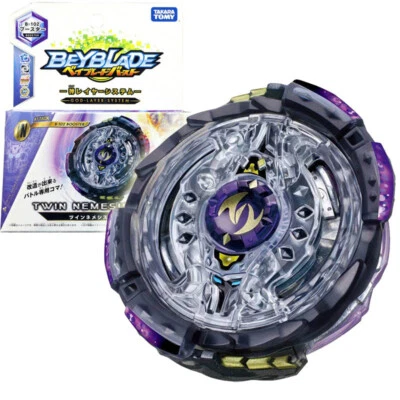 TAKARA TOMY Twin Nemesis.3H.Ul Burst Beyblade B-102 Starter Launcher Official