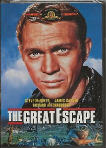 Great Escape Dvd The Movie Steve McQueen James Garner Richard Attenborough