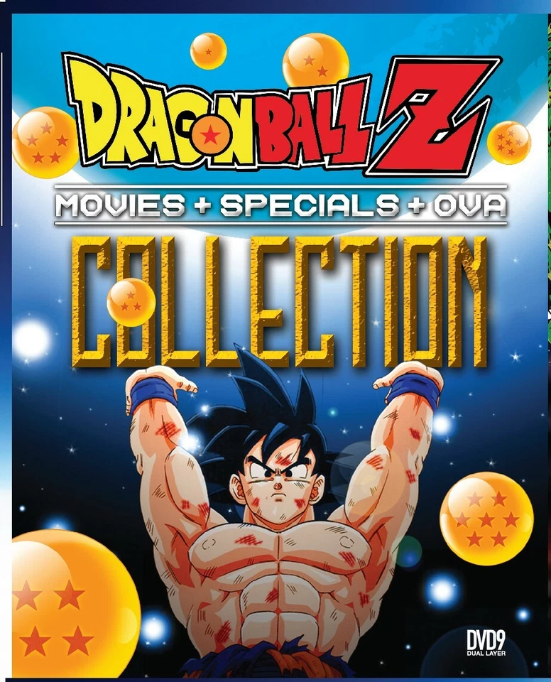 DVD Dragon Ball Z Movies Collection (16 in 1 Movies+8Specials+4OVA) English Sub - Image 1 of 3