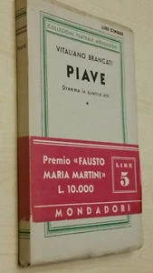 Brancati vitaliano  PIAVE MOndadori 1932 mai aperto   - Foto 1 di 1