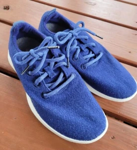 Allbirds Sams Club Blue Merino Wool Runner Sneakers Womens size 9 - Picture 1 of 7