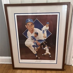Sandy Koufax hand signed Limited Edition Paluso 18x24 Lithograph Hologram  - Picture 1 of 7