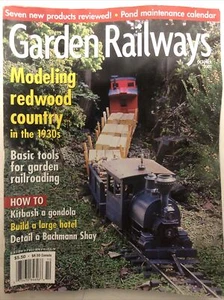 Garden Railway Magazine October 2002 Train Outdoor - Picture 1 of 12