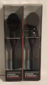 2 Japonesque Contour & Highlight Makeup- Brush Kumadori Collection - Picture 1 of 2